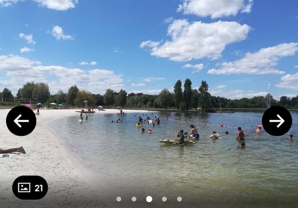 Studio Sur La Plage Des Dagueys Libourne Eksteriør bilde